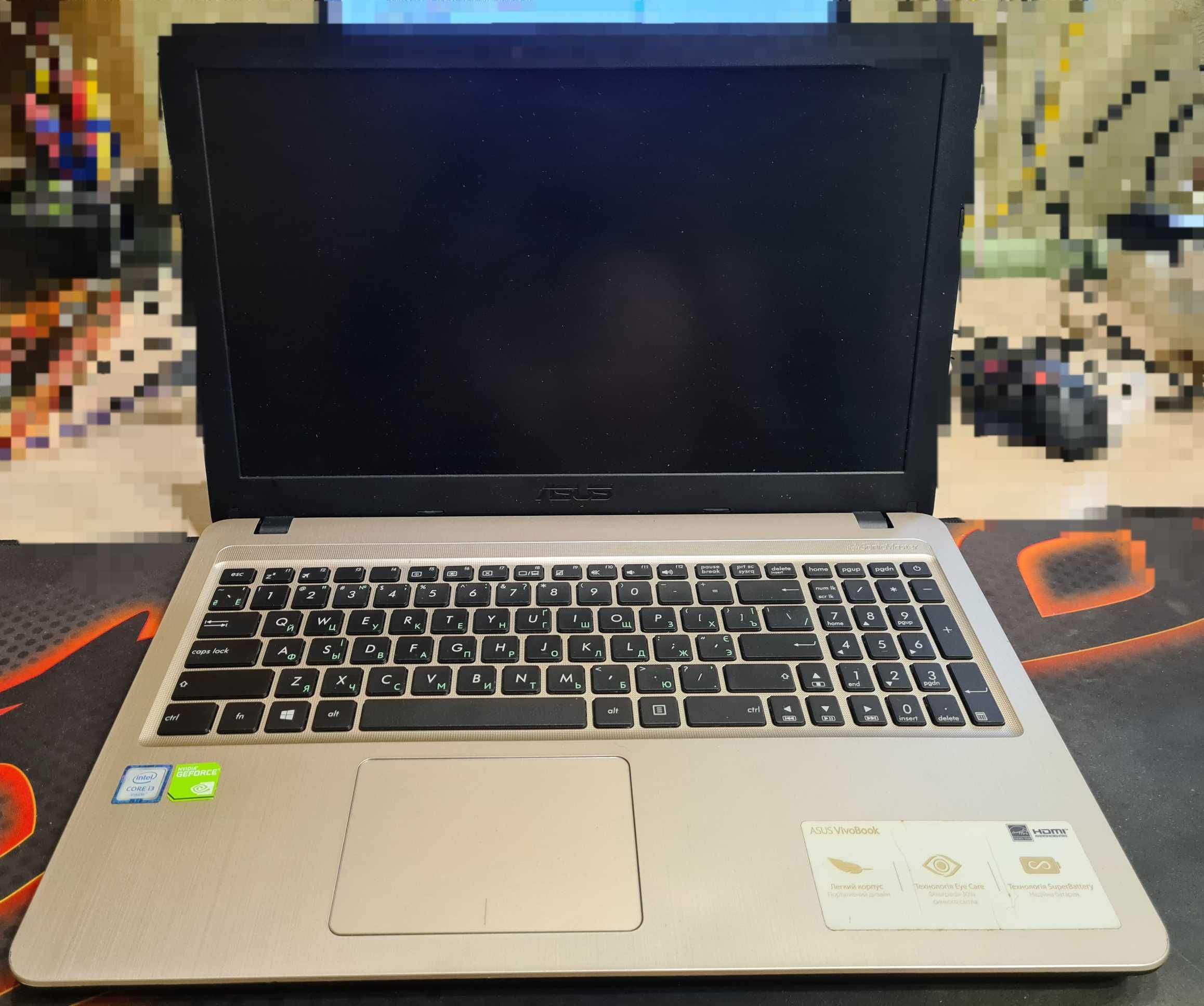 Ноутбук Asus VivoBook 15 X540UB-DM022 (не працює HDD)