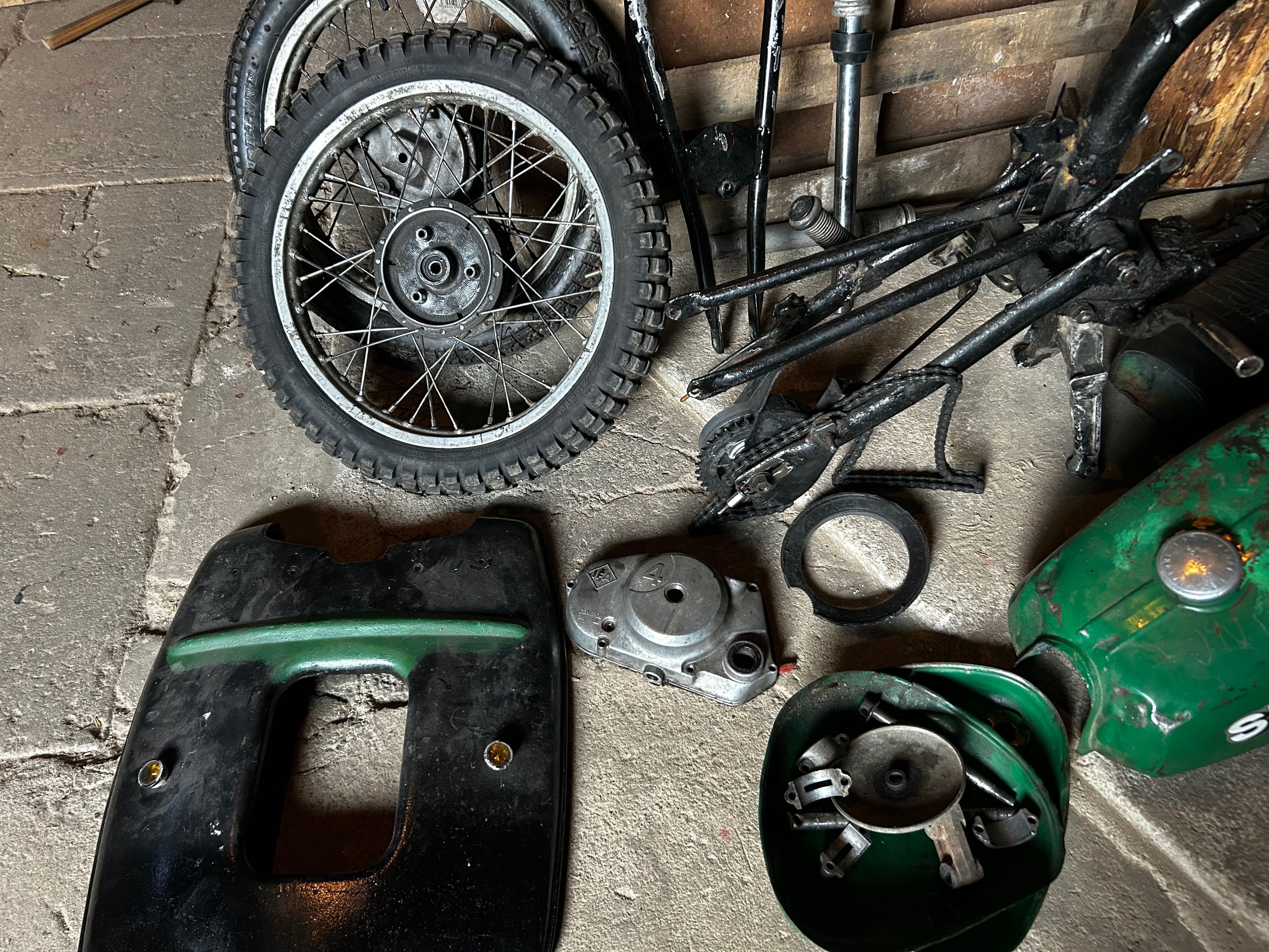 Części simson s50 s51 rama itp
