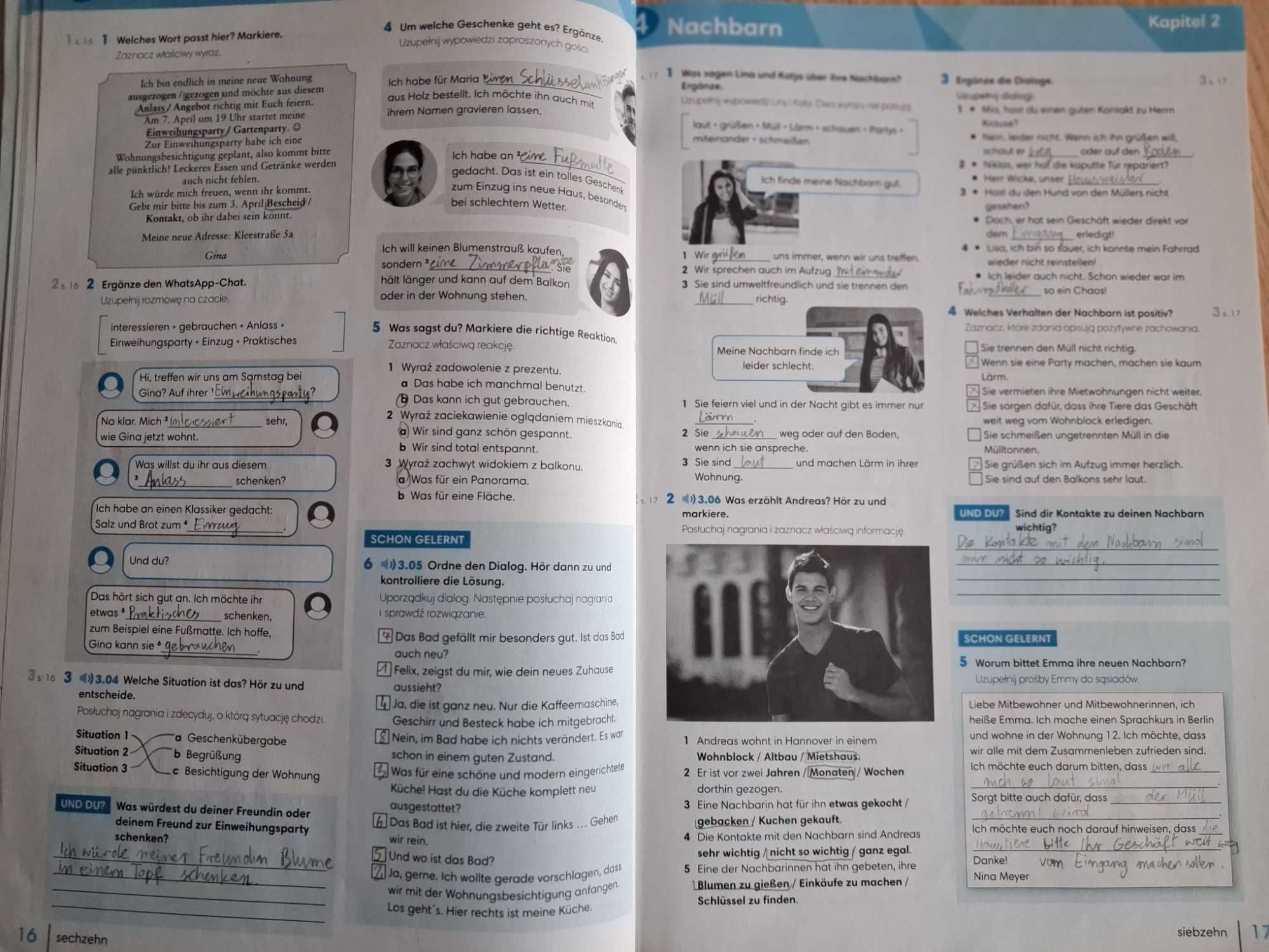 Perfekt 4 ćwiczenia używane