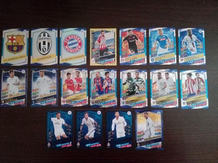 Karty Topps Match Attax - Champions League 2016/17 -