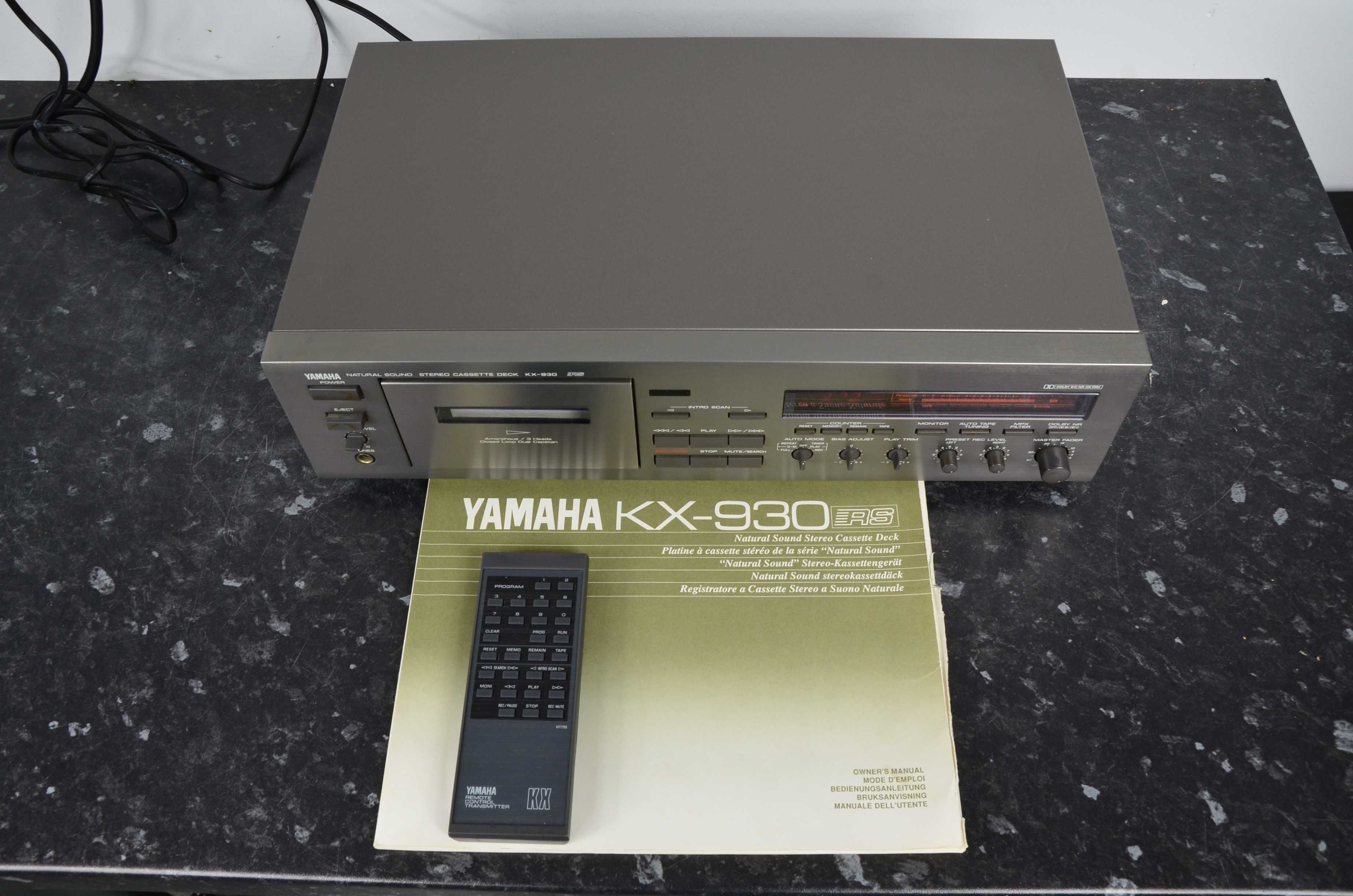 Magnetofon Deck YAMAHA KX-930 HI END