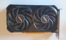 MSI Geforce RTX 4060 2x Ventus Black 8GB OC GDDR6 Stan idealny Faktura