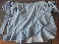Nowa Mini spódnica z falbaną SHEIN zawiązywana w pasie rozm.40/42