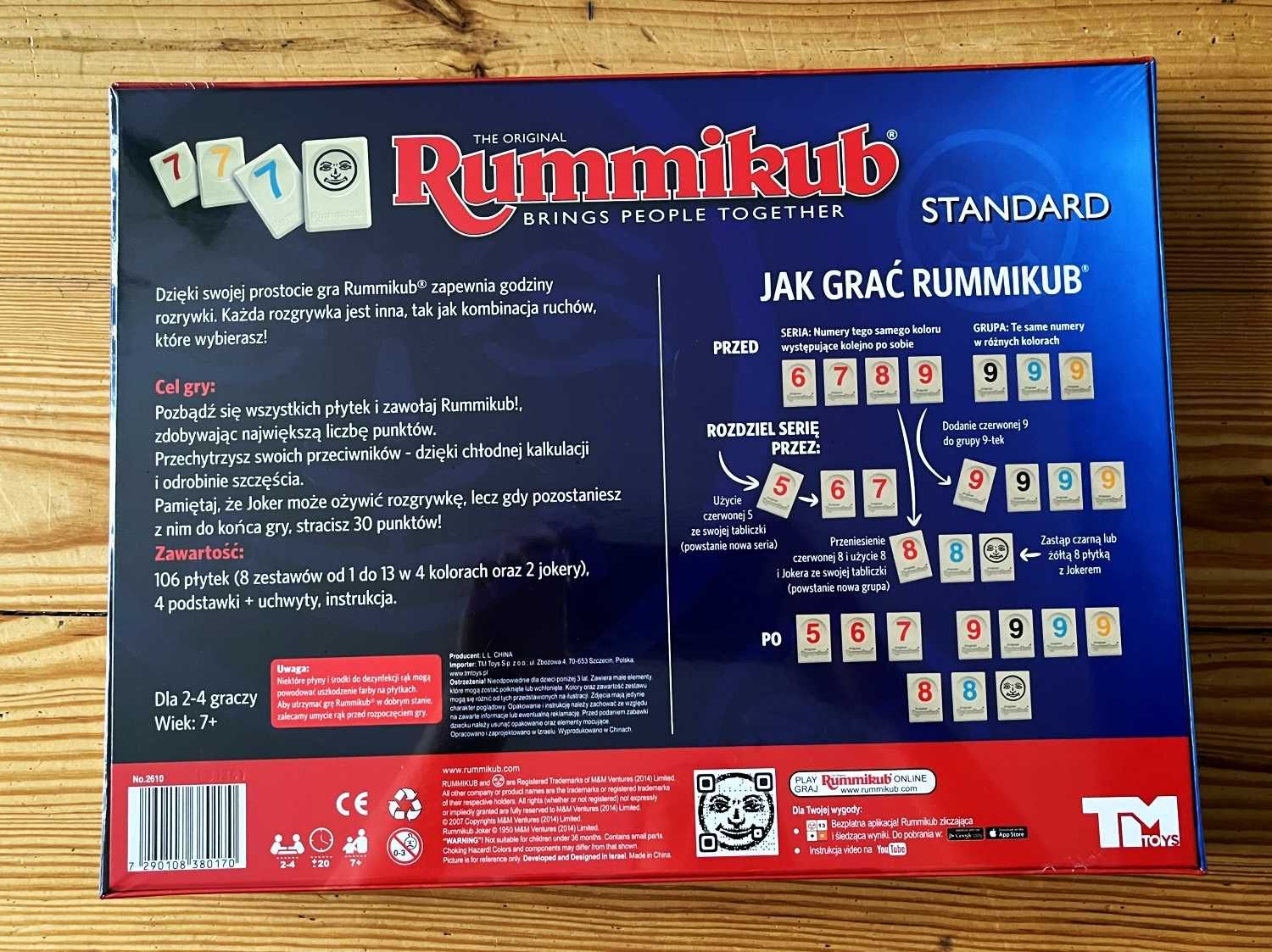 Nowa gra rummikub orginal standard