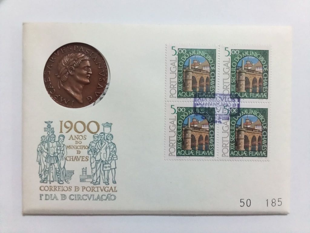 Filo-Medalhística - 1900 do Município de Chaves