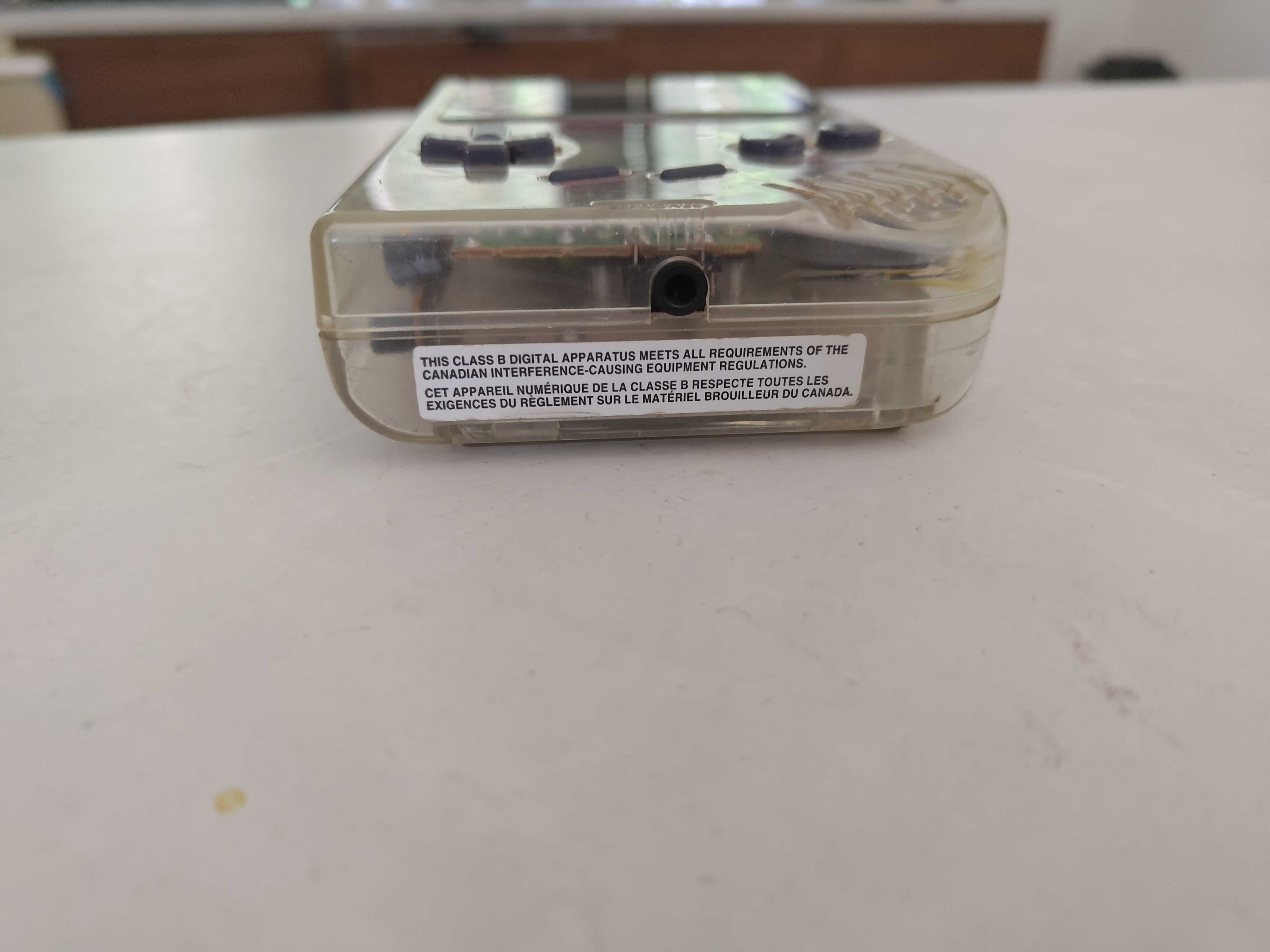 Gameboy classic przezroczysty konsola