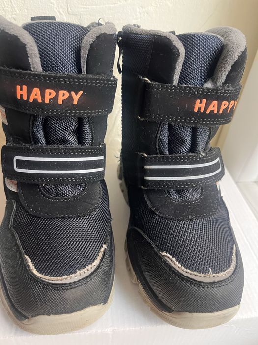 Зимние высокие ботинки на мальчика 30 размер