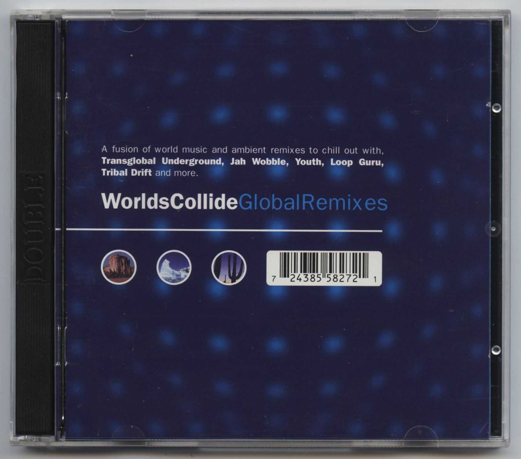 CD Worlds Collide / Global Remixes: Transglobal Underground... (2CD)