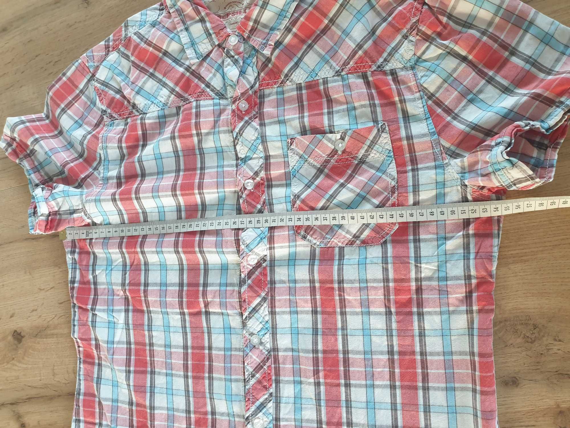 Koszula męska w kratę Bershka, rozmiar L/XL