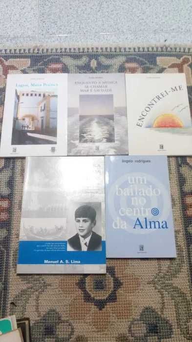 Conjunto +70 livros autores portugueses lusofonos