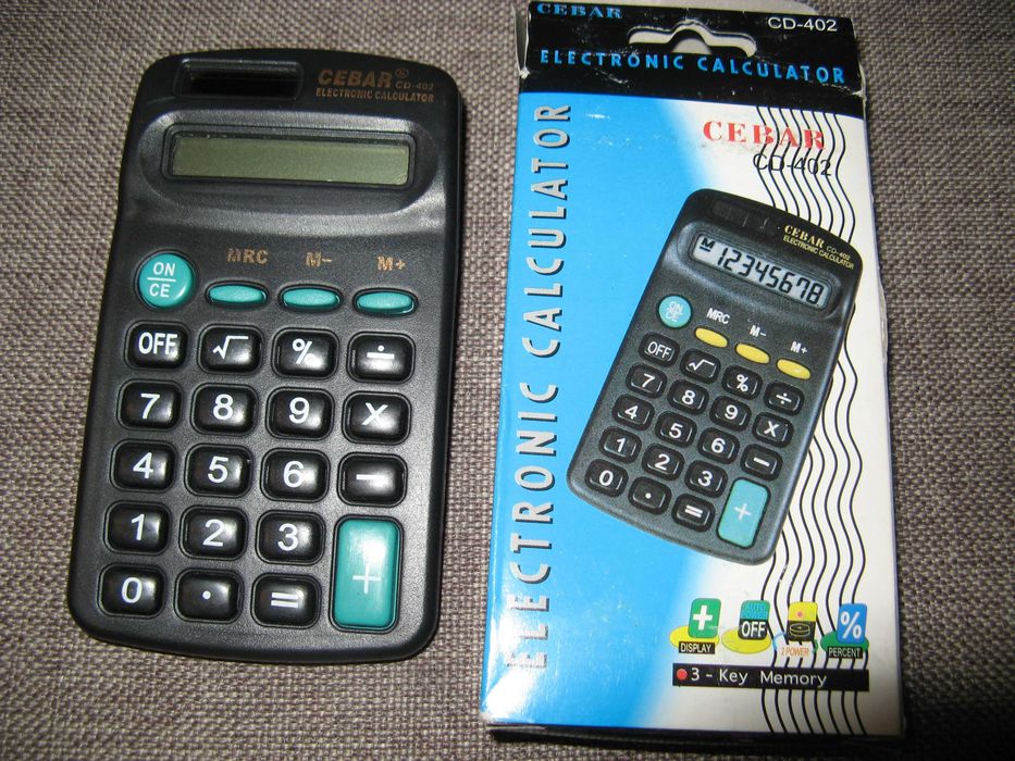 Kalkulator szkolny CEBAR CD-402 electronic