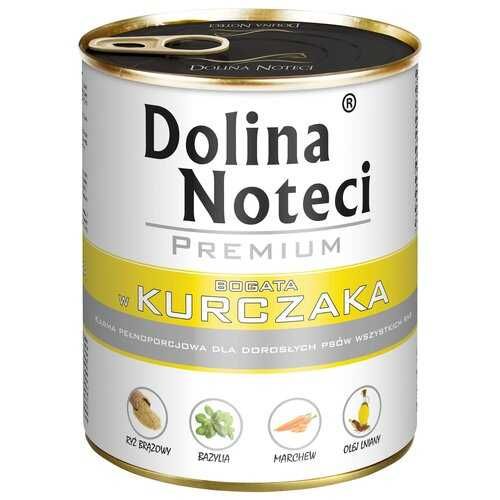 Dolina Noteci Premium mokra karma dla psa bogata w kurczaka 12puszek