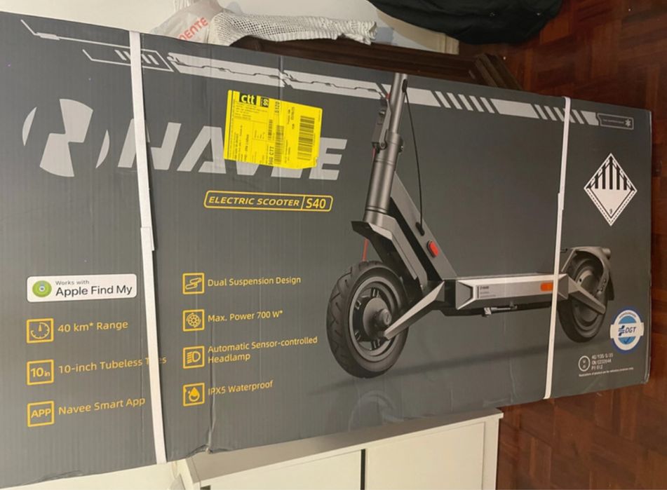 TROTINETE, Apenas 5 meses de uso