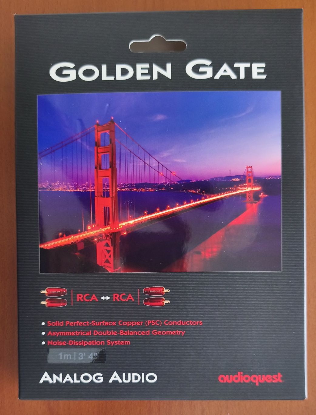 Audioquest Golden Gate 2RCA/2RCA c/1m