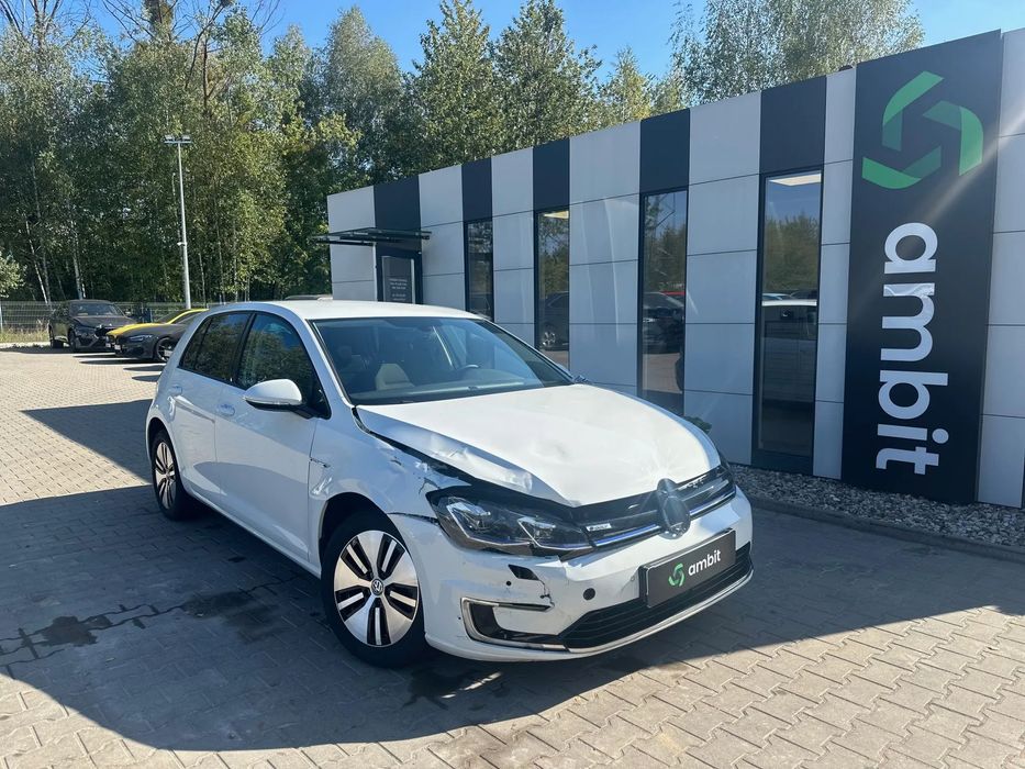 Volkswagen Golf eGolf 136KM 2018r. auto zarejestrowane i ubezpieczone w Polsce