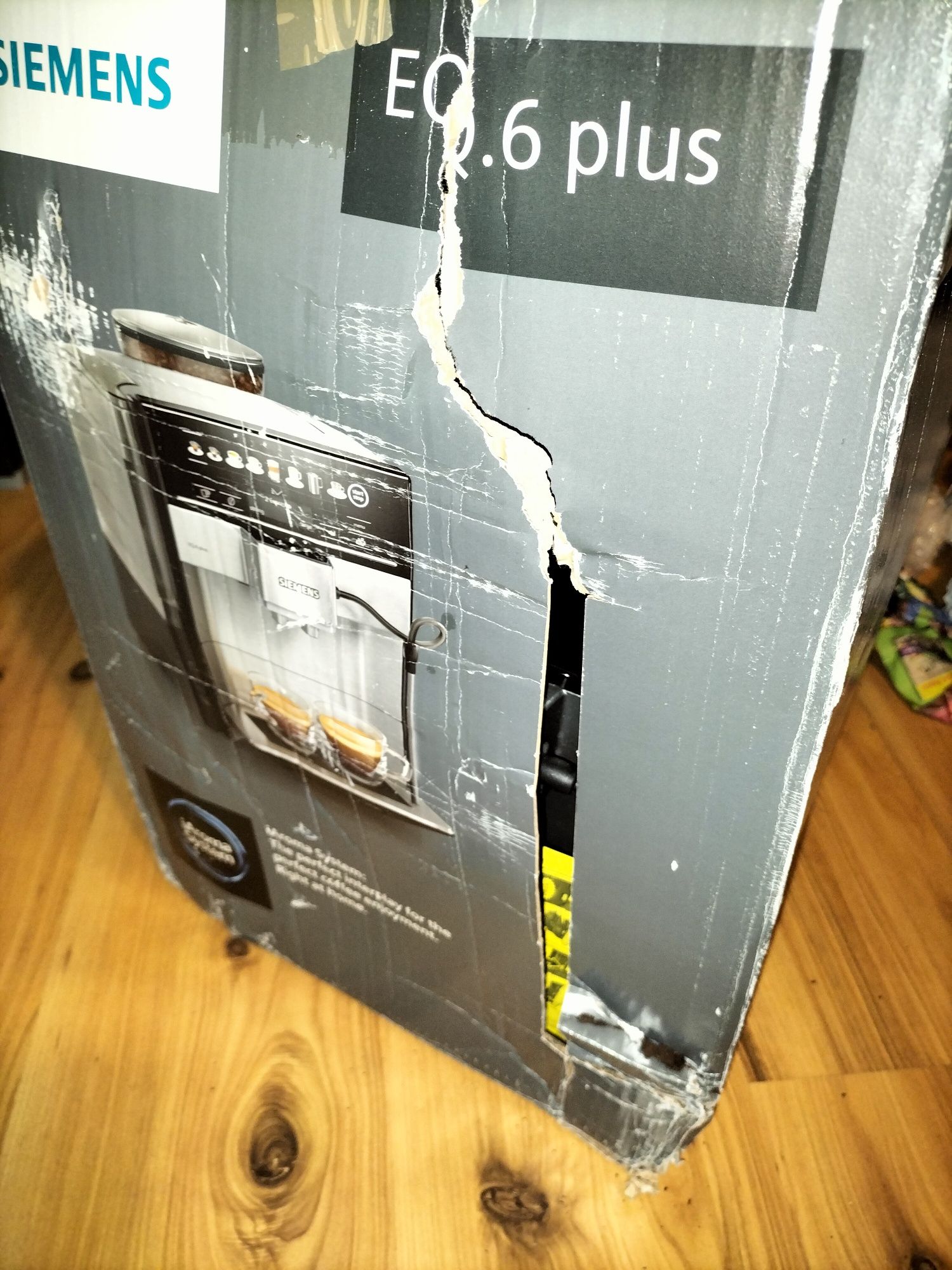 Ekspres do kawy Siemens eq6 plus s100, polskie menu, stan idealny