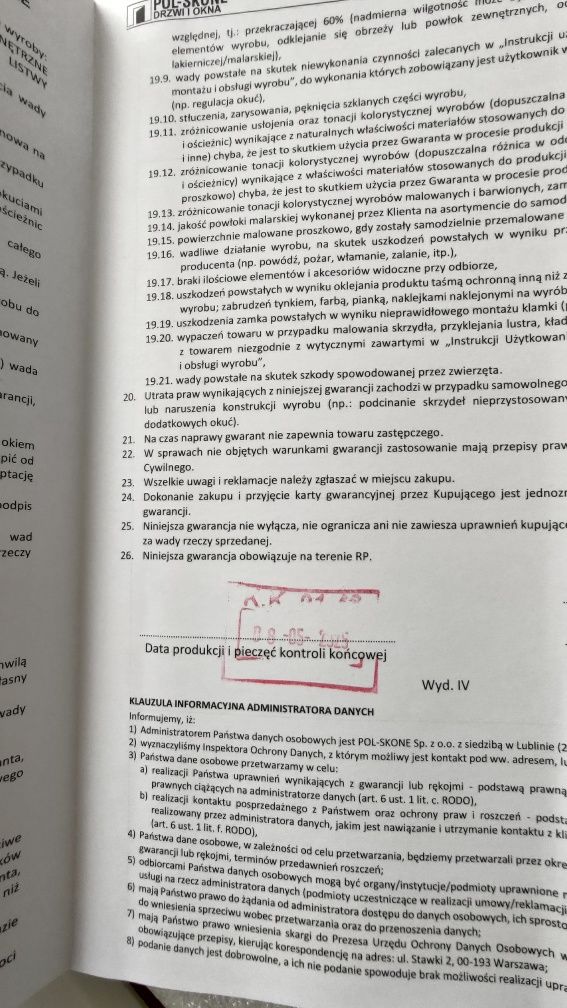 Sprzedam drzwi bezprzylgowe Pol-skone FIORD z ościeżnicą