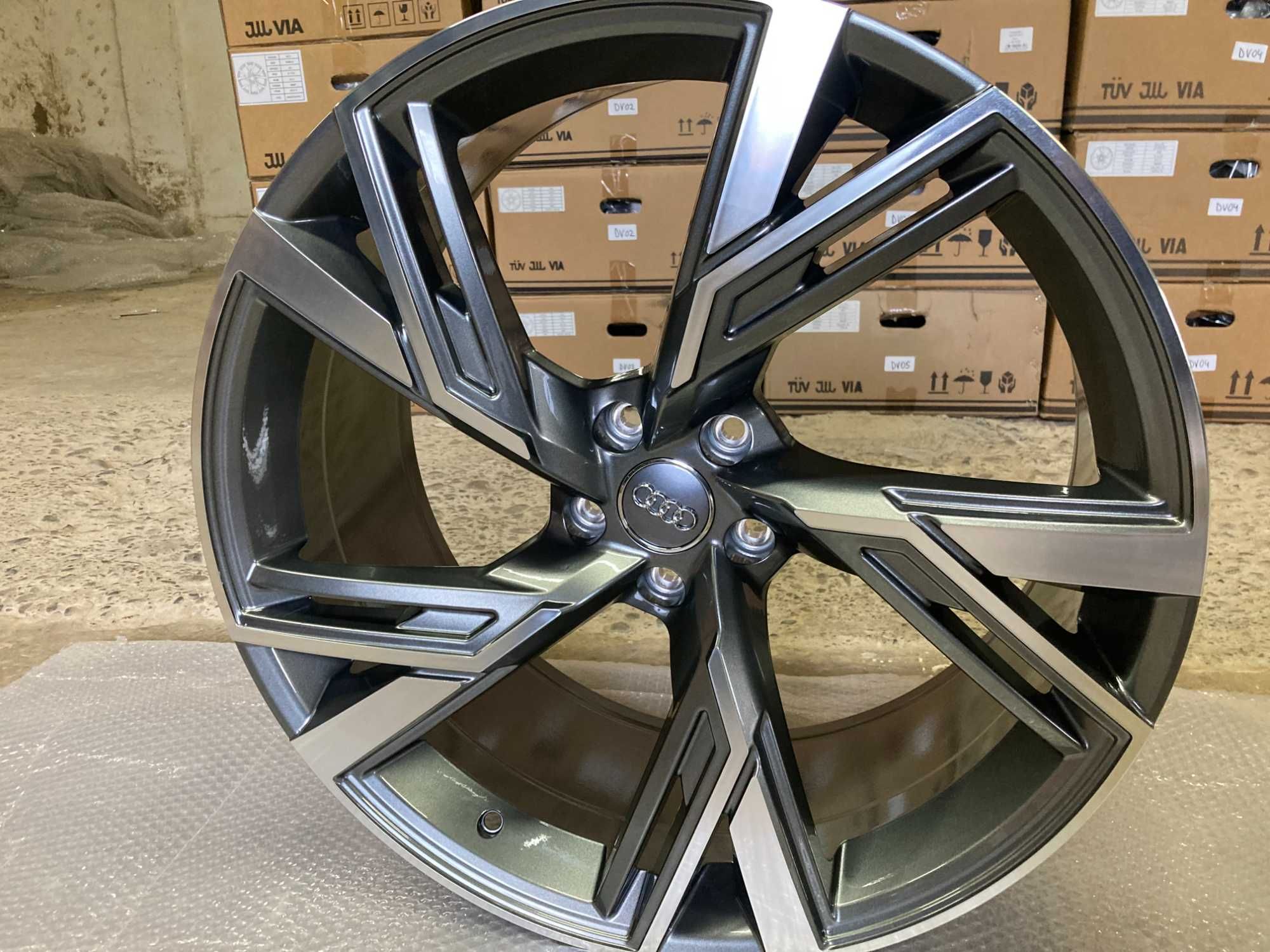 Диски одноширокие Audi R21/R20 5-112 в разных размерах.