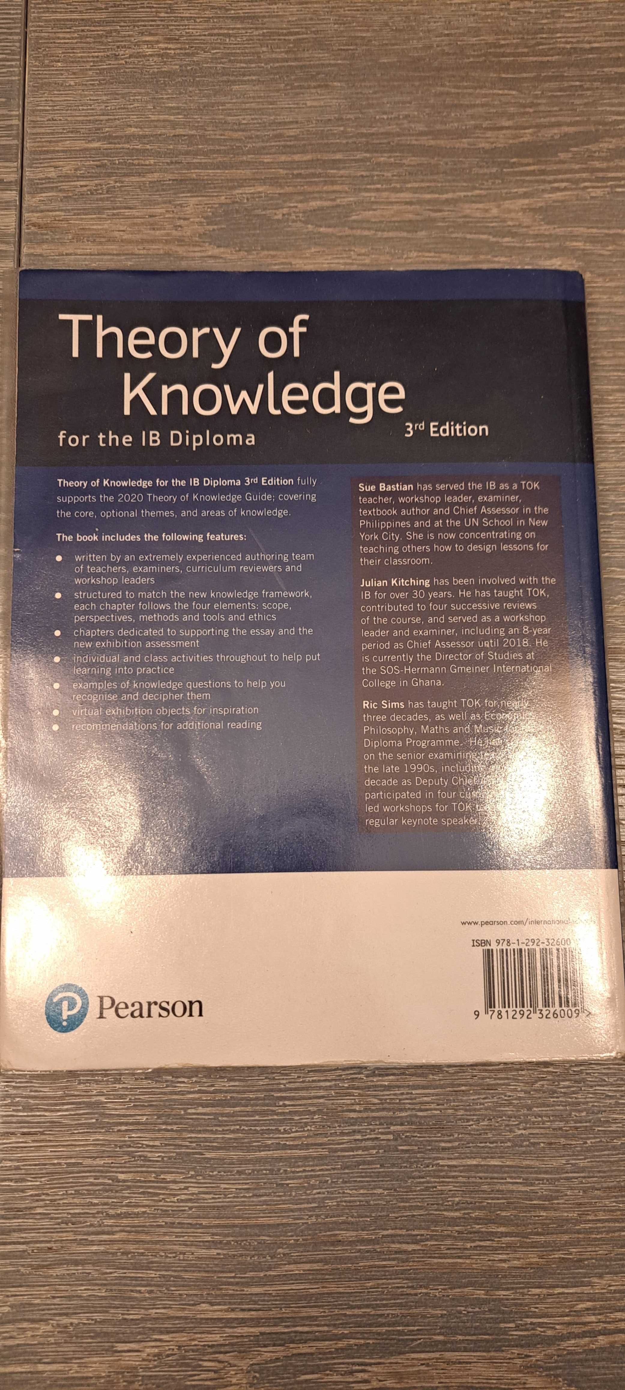 IB liceum podręcznik Theory of Knowledge do matury międzynarodowej
