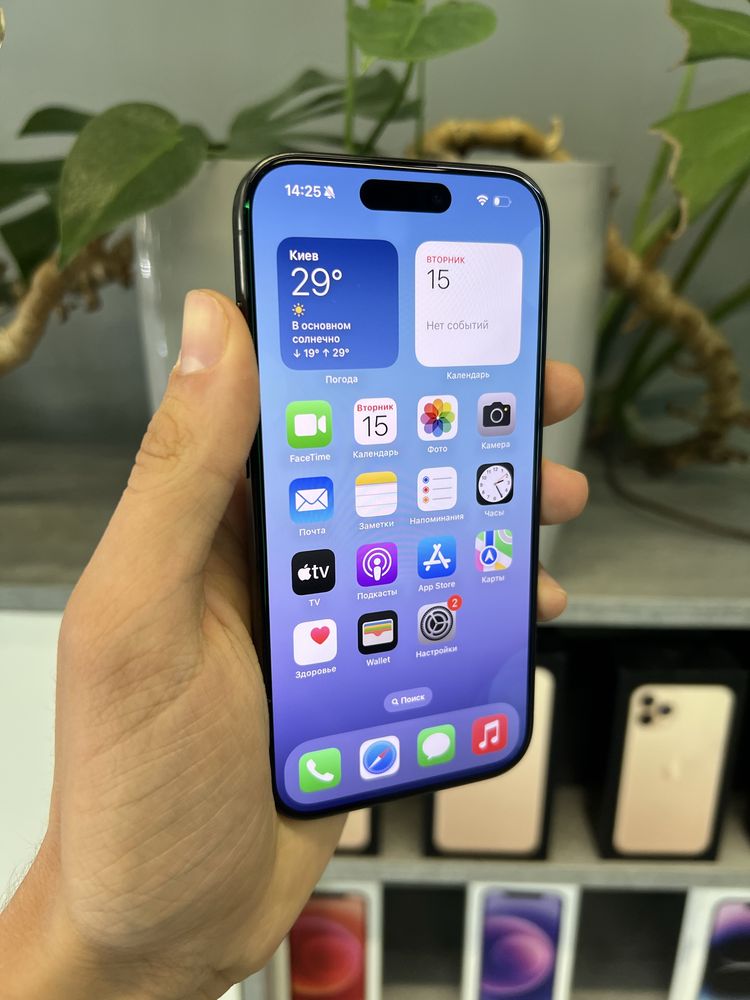 iPhone 15 Pro 256Gb Black Titanium Neverlock Ідеал Від Магазину!