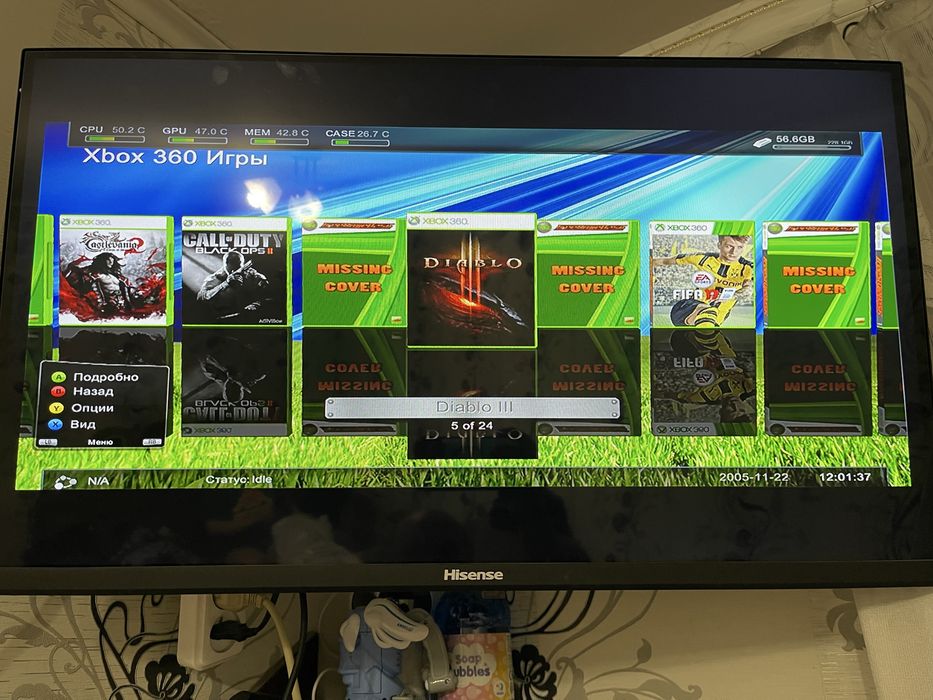 Продам Xbox 360 24 игры