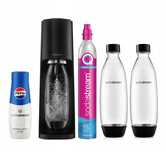 Saturator do gazowania wody SodaStream Terra butelki 2x1l + pepsi