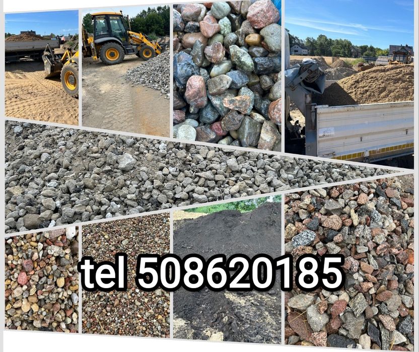 Żużel Szlaka Kruszywa Żwir Piach Drenaż Tłuczeń Ziemia Gruz Kruszony