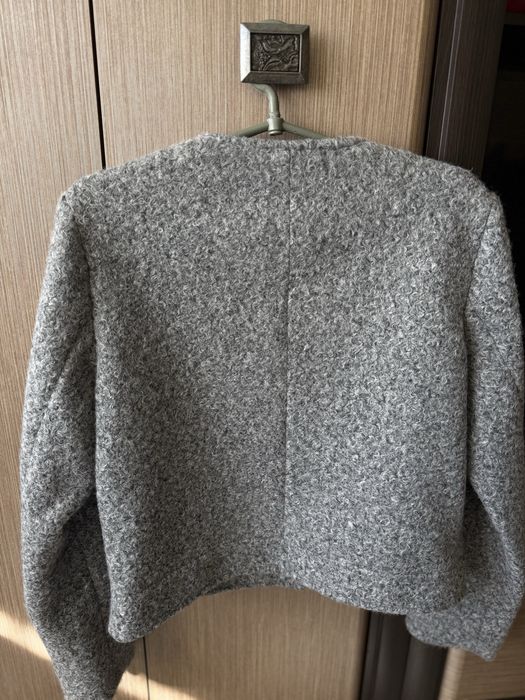 Сірий жакет Zara M новий