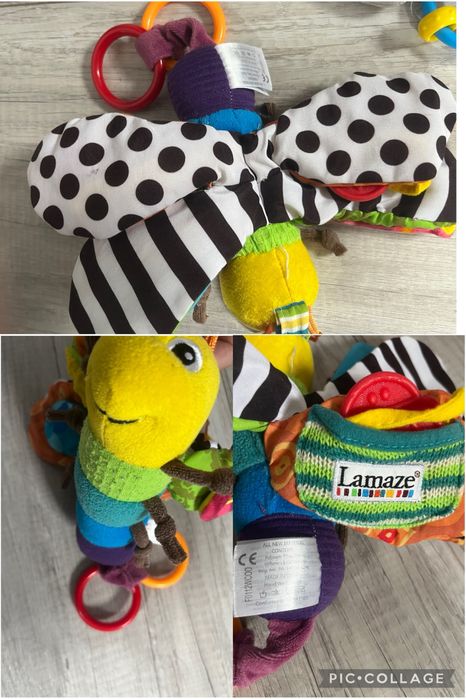 Lamaze grzechotki zawieszki sensoryczne