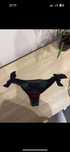 Strój kąpielowy dół bikini cobey calzedonia czarny kwiaty 34 xs