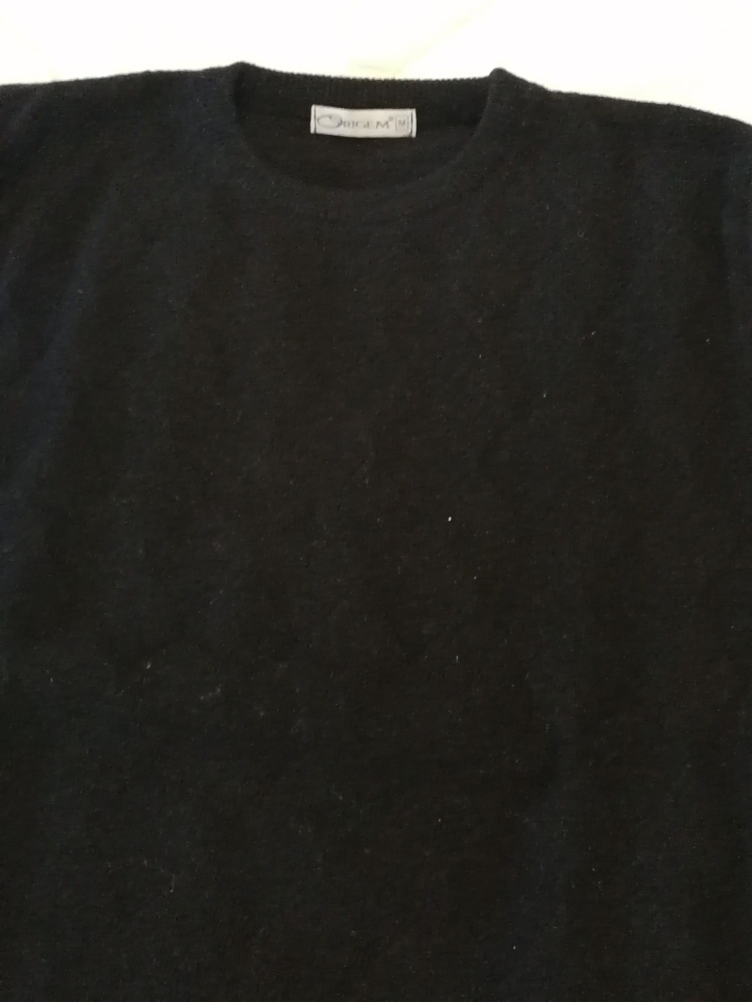 Camisola preta de malha , marca Origem tam. M