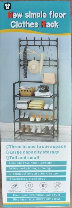 Большой шкаф 4 секции 10 полок тканевый шкаф вешалка шафа для дому