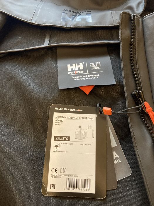 Storm Helly Hansen 70283 Kurtka przeciwdeszczowa typu sztormiak