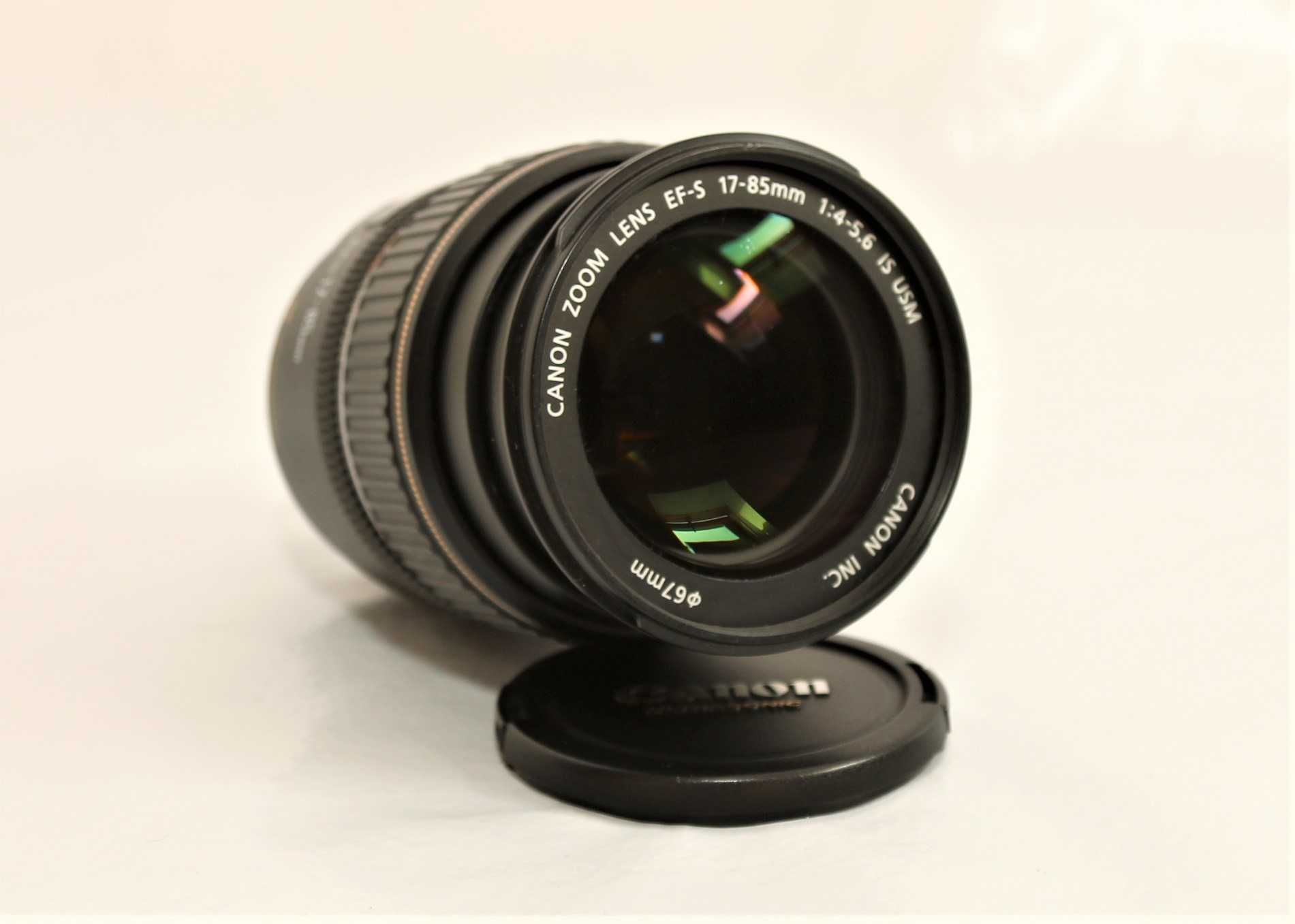 Lente Canon EF 17-85mm IS USM Ultrasonic SEM AUTOFOCUS