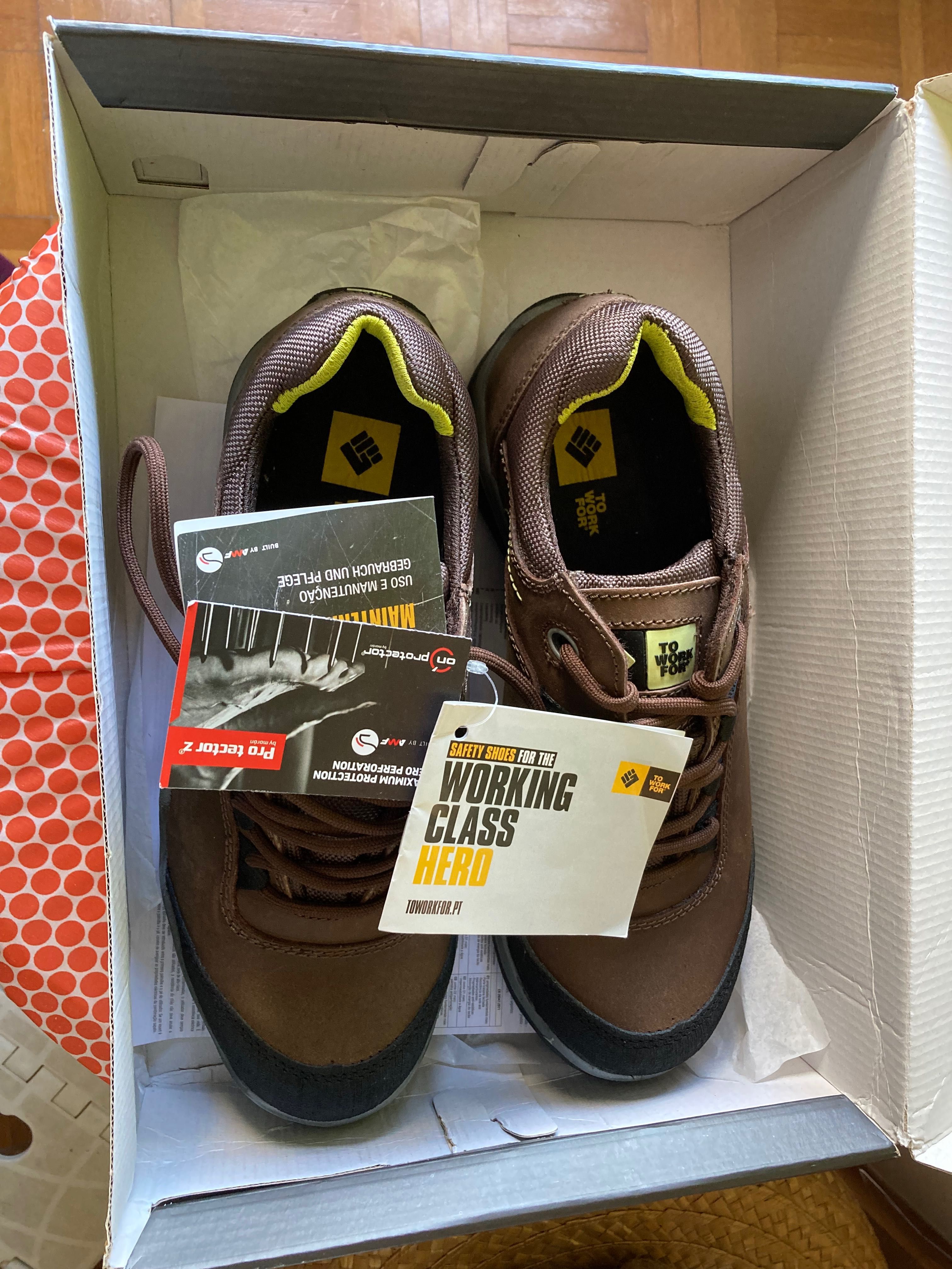 Sapatos Trabalho Homem - Tam 41 EU -    Marca ToWorkFor - A estrear