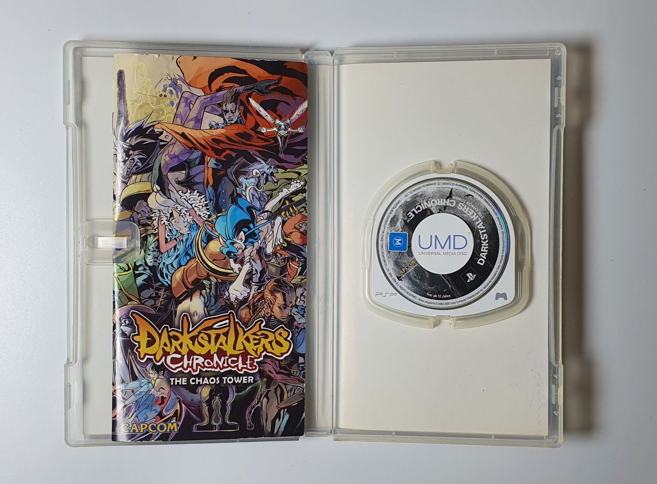 "DarkStalkers Chronicle The Chaos Tower" PlayStation PSP ang