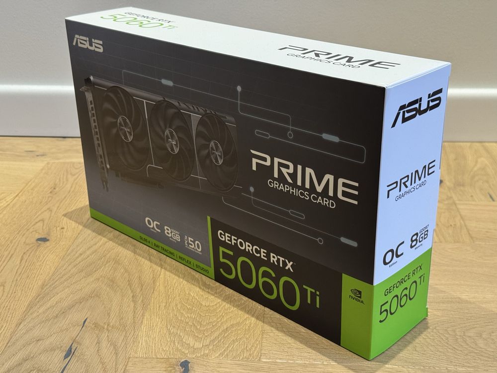 ASUS PRIME GeForce RTX 5060 Ti 8GB GDDR7 OC Edition