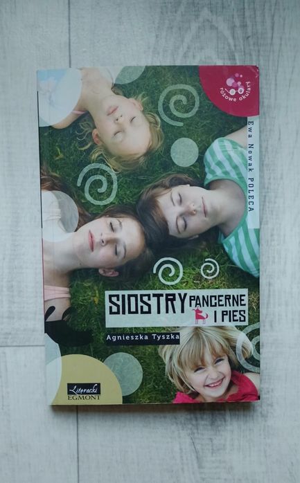 książka siostry pancerne i pies agnieszka tyszka różowe okulary egmont