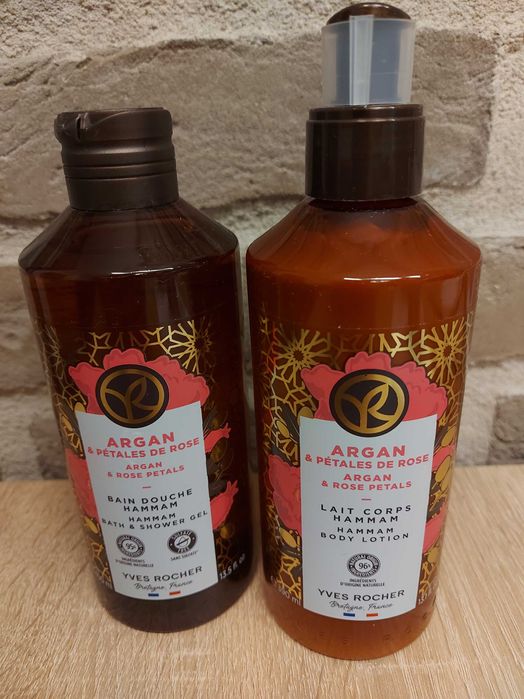 Zestaw kosmetyków - żel pod prysznic i balsam do ciała Yves Rocher