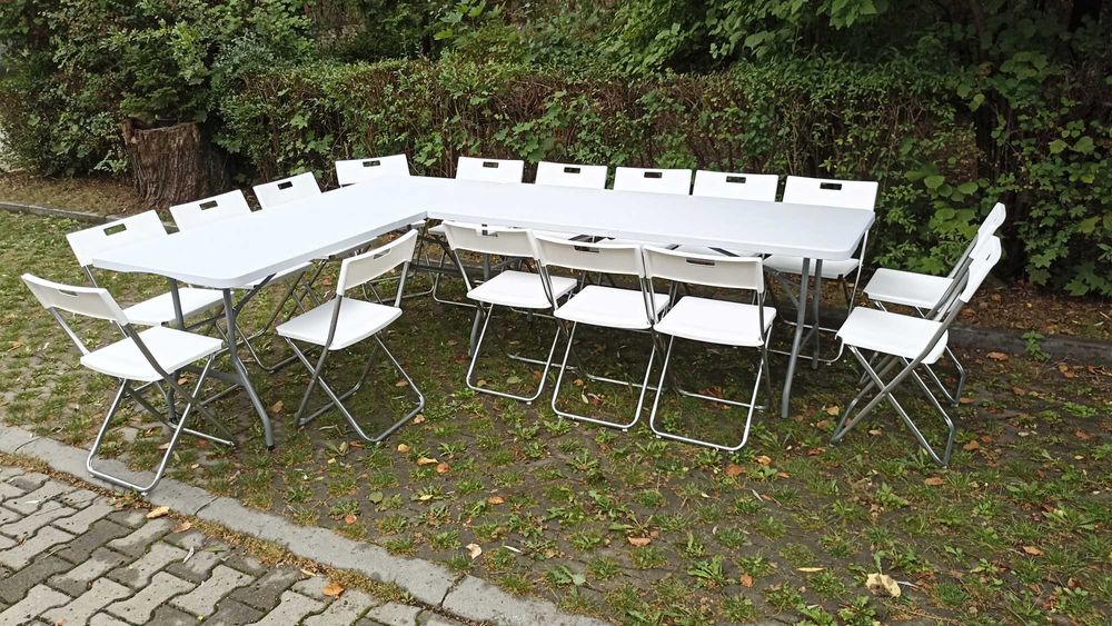 Wynajem stołów oraz krzeseł