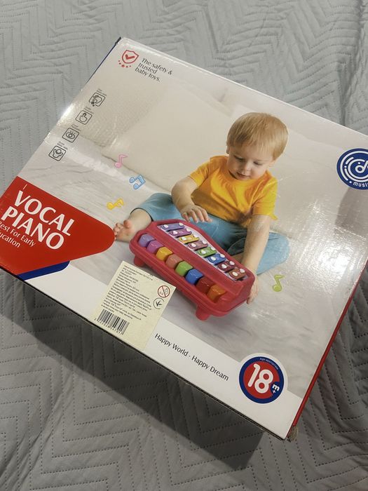 Кселофон дитяча іграшка + піаніно + палички