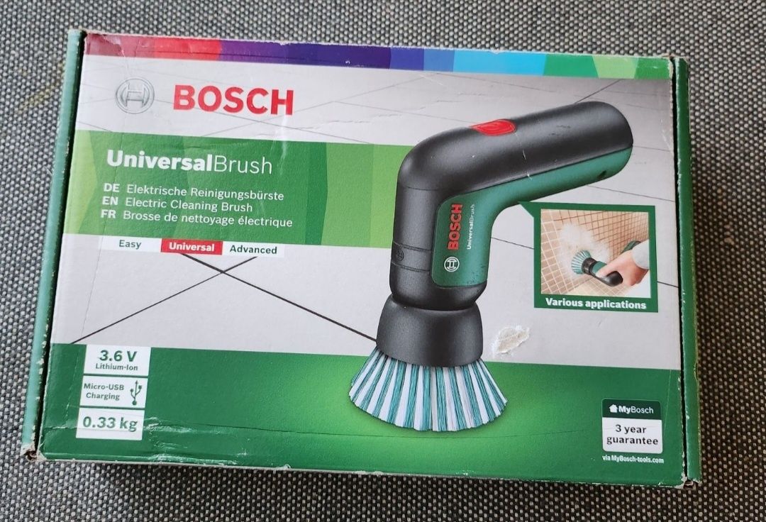 Akumulatora szczotka Bosch UniversalBrush 3,6V USB