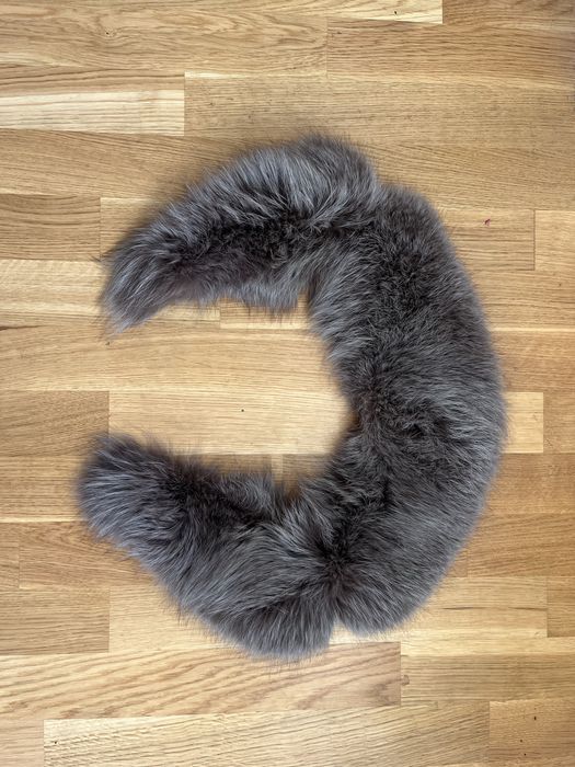 Kołnierz z lisa naturalny