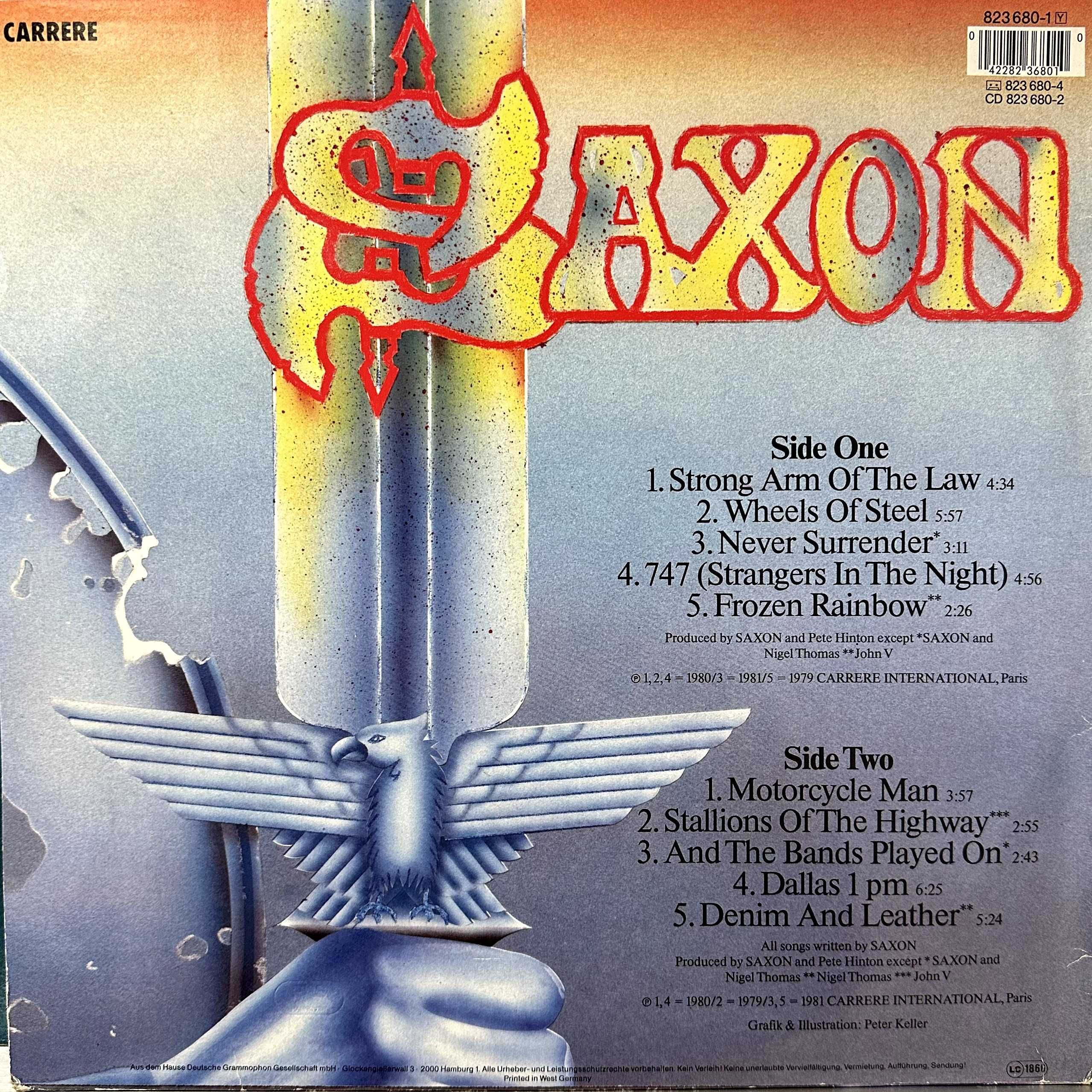 Saxon - Strong Arm Metal (Vinyl, 1984, Germany)