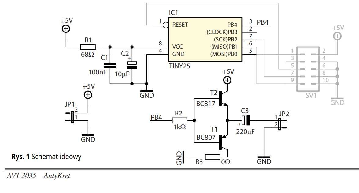 Głośniczek 8 Ohm 0,1 W