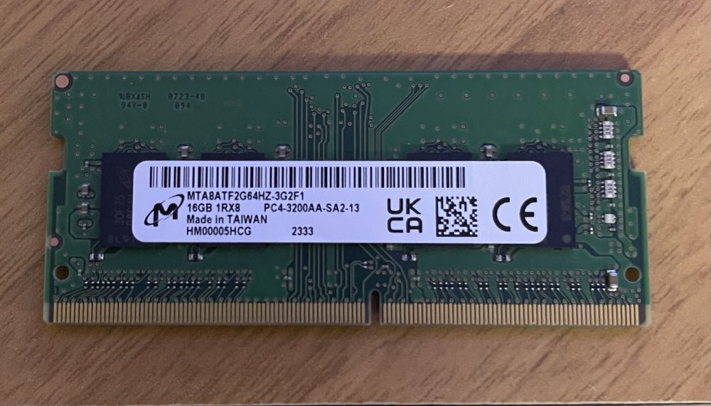 Memória Ram Ddr 4  16Gb  2333 Mhz nova portatil