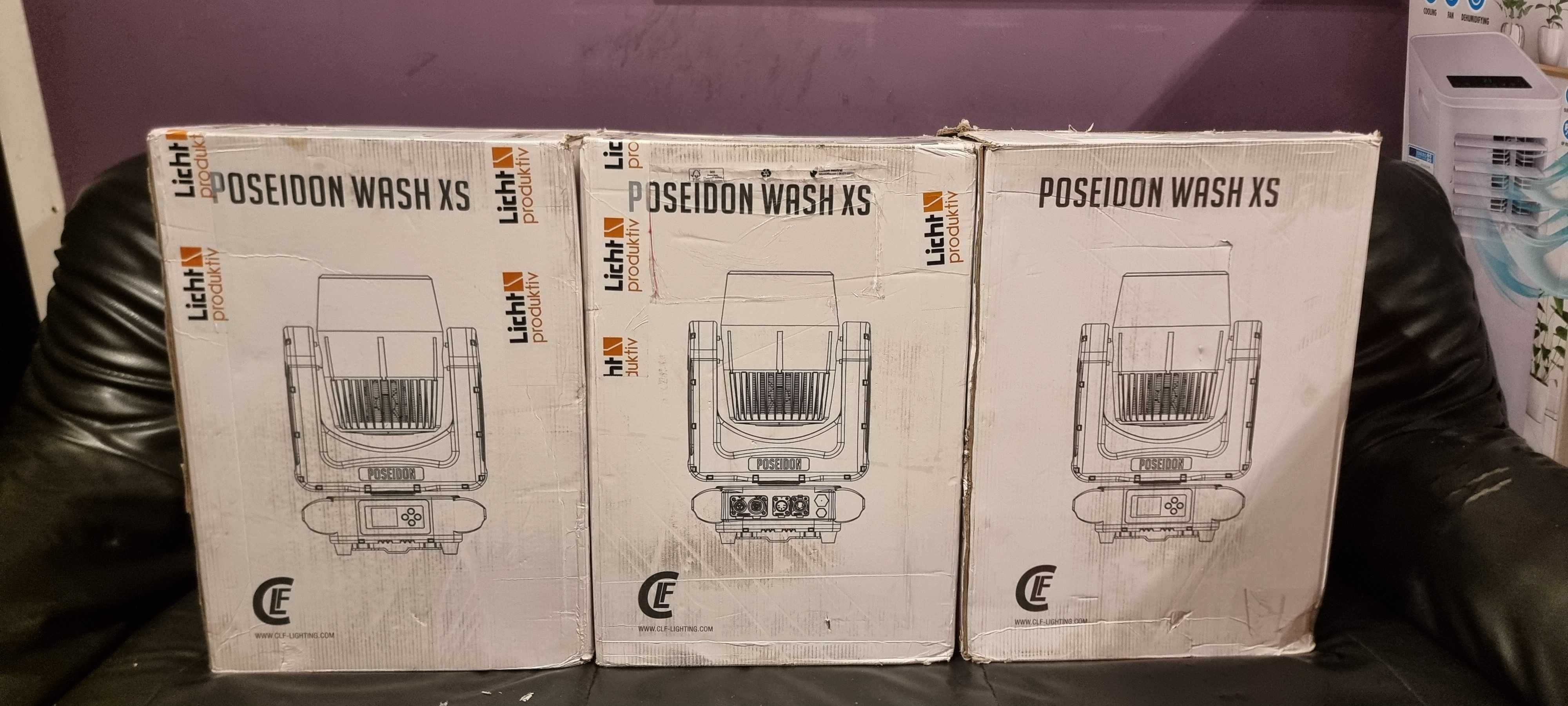 Oświetlenie Ruchoma Głowa CLF Poseidon Wash XS