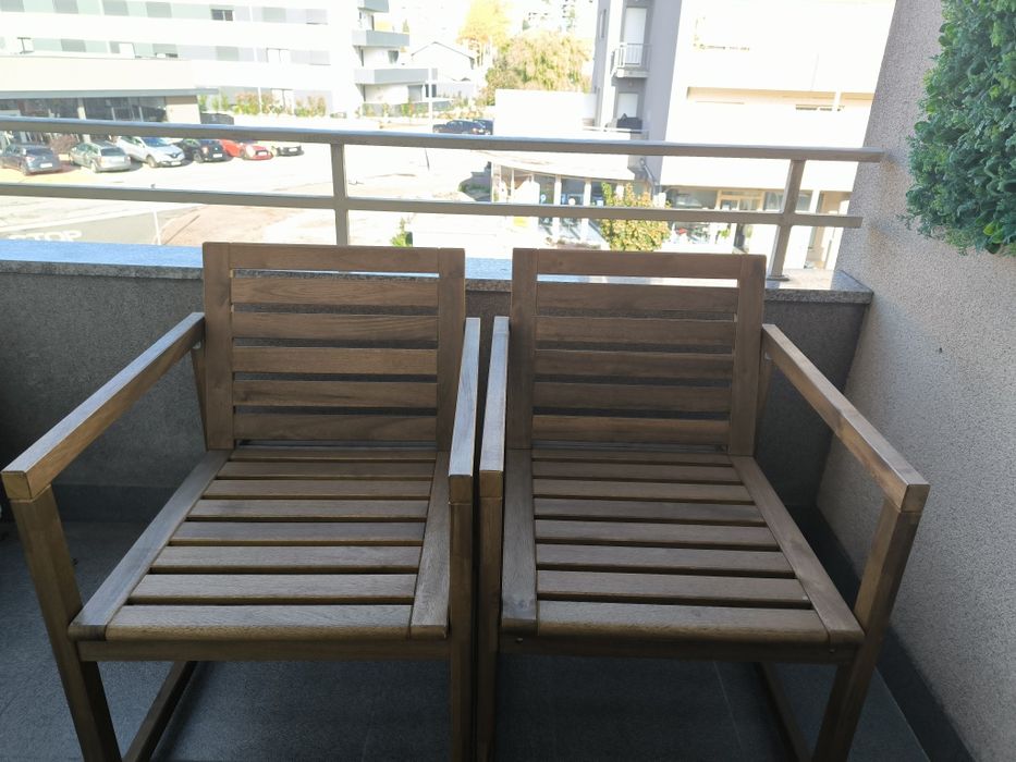 Cadeiras jardim/varanda