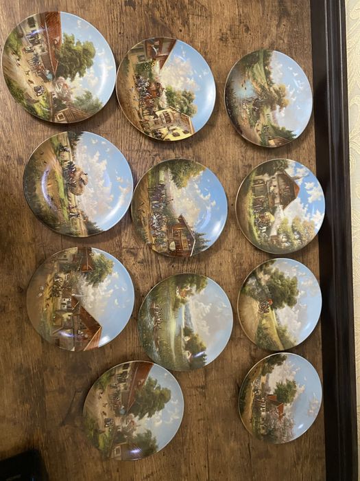 Тарелка фарфоровая Seltmann Weiden Rast Germany