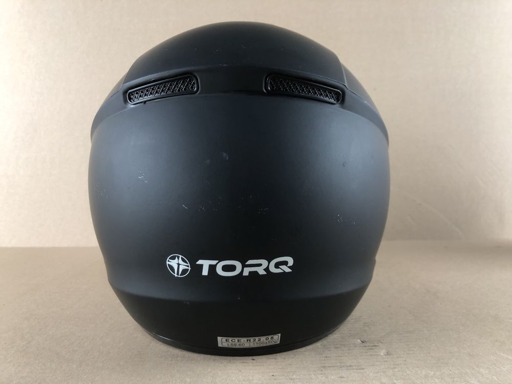 Kask Motocyklowy TOR Q EcE -R22.05 Rozmiar L 59-60 MAT!